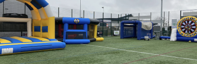 Inflatable sports equipment at Brookes UK - Prestige Sports Development